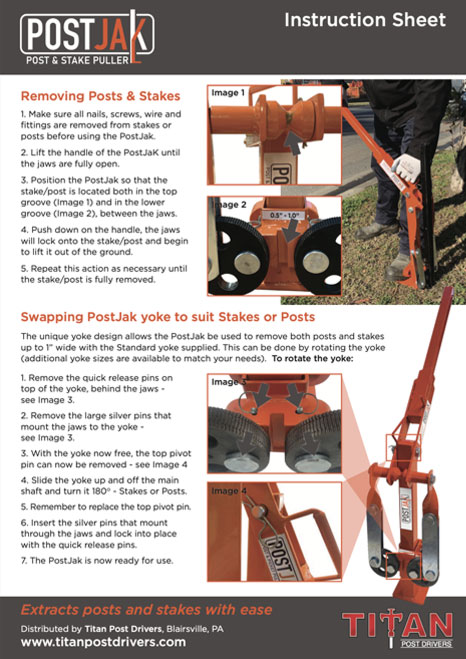 PostJak Instruction Sheet